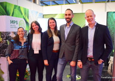 At the MPS booth, the team was ready for anyone who wanted to learn more about MPS' certifications. From left to right Marie Doyen, Tessa Lampis, Naomi van der Weiden, Maik Mandemaker and Arthy van der Veer.